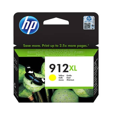 Cartuccia Inkjet HP 912XL giallo  3YL83AE-BGX